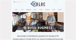 Desktop Screenshot of businessleadersofcharlotte.com